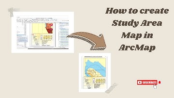 How to Create a Study Area Map in ArcGIS | Step-by-Step Tutorial