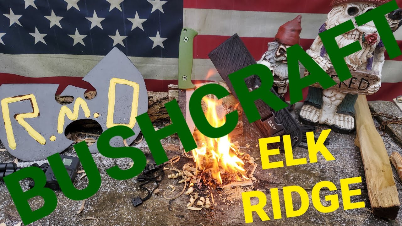ELK RIDGE BUSHCRAFT KNIFE, HMMM....... - YouTube