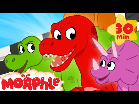 dinosaur-race---my-magic-pet-morphle-|-cartoons-for-kids-|-morphle-tv-|-brand-new