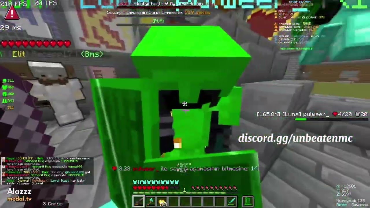 Craftluna kill montage (Harald ve Executor için)@craftlunamc @Executor585 @Harald0107 