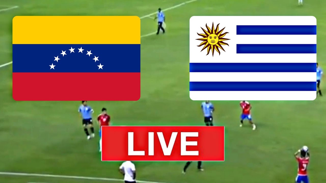 🔴 VENEZUELA vs URUGUAY *partido clave* YouTube