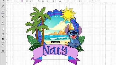 How to design a shaker cake topper from scratch using Cricut design space