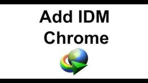 Add IDM Extension to Chrome Browser (easiest and 100% working process ever )
