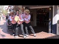 Dapper Dans Barbershop Quartet Full Set/Performance Halloween Style Main St. Disneyland California