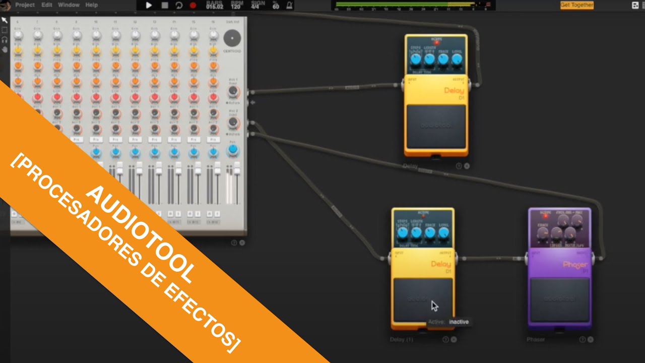 Audiotool Tutorial en Español. Lección 2 [ Procesadores de Efectos