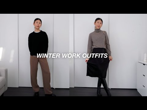 WINTER OFFICE OUTFITS | Aritzia, LILYSILK