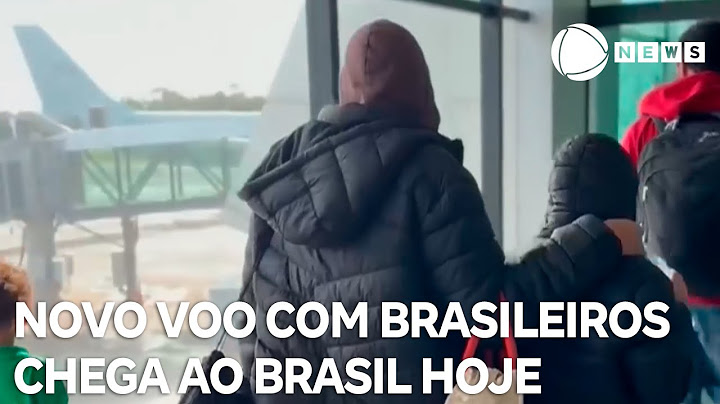 Novo voo com brasileiros deportados dos EUA chega ao Brasil hoje