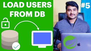 #5 Setting UP JDBC Authentication with Spring Security | Security Database Default Schema