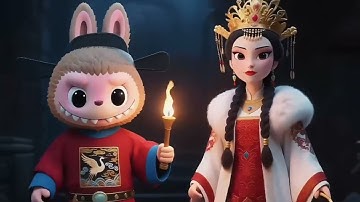 labubu親情出演藏海傳第25集  #aigc #animation #ai绘画 #labubu #popmart #midjourney #泡泡瑪特 #藏海傳#肖戰 #dreamina