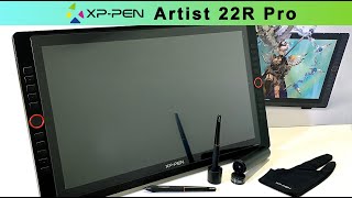 XP-PEN ARTIST 22R PRO Review by Professional Comic Book Illustration Artist! Set-up and thoughts.