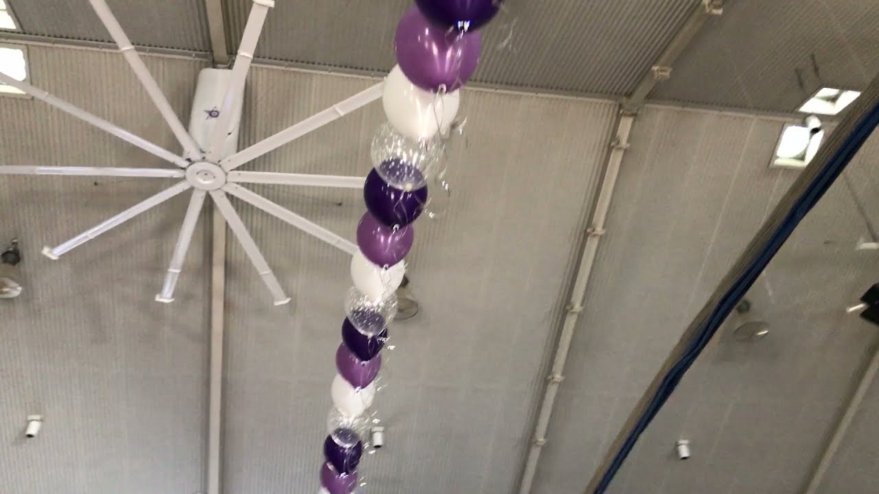 Huge String of Pearl Helium Balloon Arch 