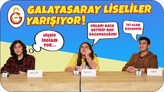 LGS İlk Bilen Kazanır | Galatasaray Liselileri Yarışıyor w/ İlayda Çavdar