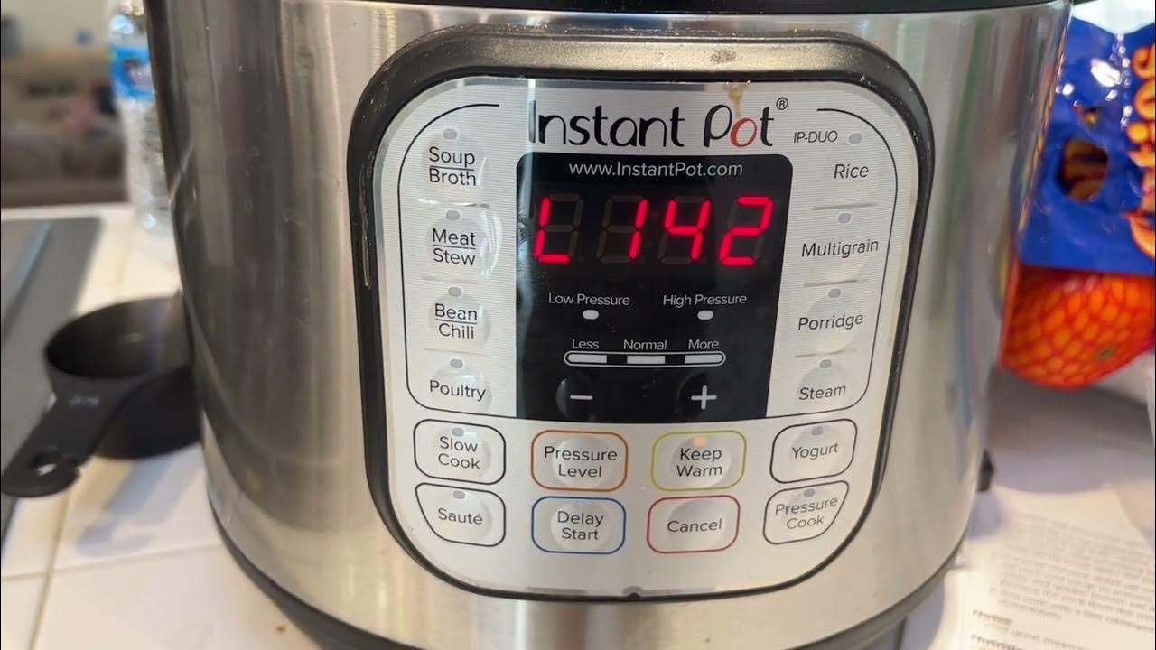 what-does-l-mean-on-instant-pot-youtube