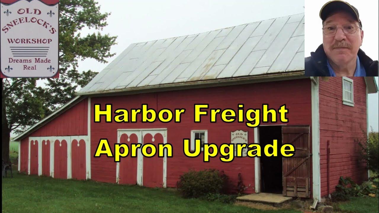 Harbor Freight Apron Upgrade YouTube