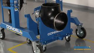 Famous Pipe Alignment Trolley -YES MACHINERY Wealth
