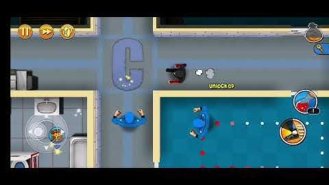Robbery Bob prison 7 walkthrough