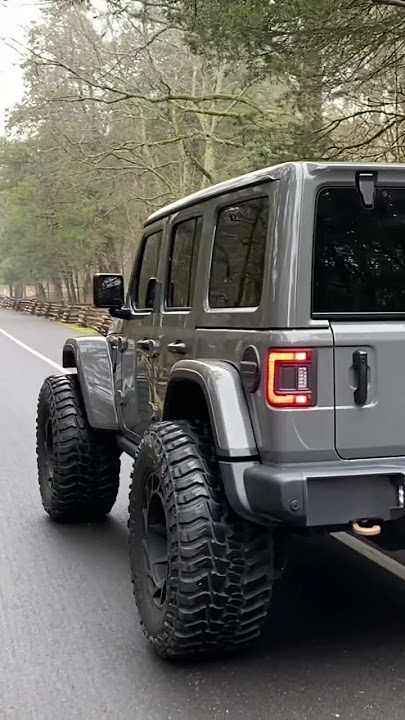 Jeep Wrangler Rubicon 392, Stock Suspension on 38s