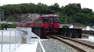 2019/5/18　特急「ゆふ73号」走行@光岡～日田間(花月川橋梁)