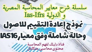 نموذج اعادة التقييم وحالة شاملة وفق معيار IAS 16 بعد قرار رئيس الوزراء فى 6 مارس 2023