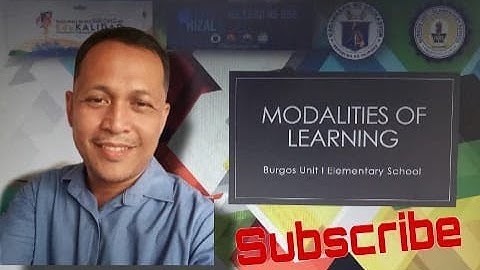 Learning Modalities in the New Normal