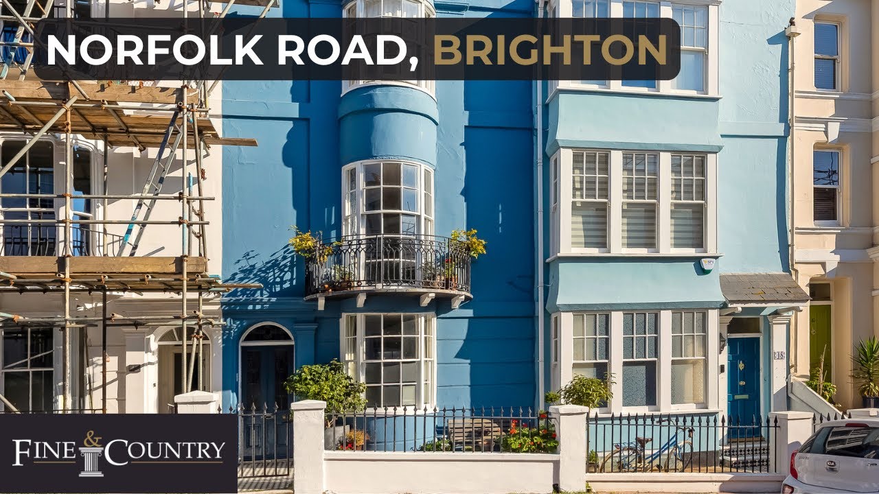 Beautiful Brighton Townhouse with Roof Terrace & Courtyard | Norfolk Road