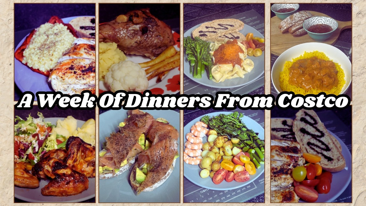 A Week Of Dinners From Costco🍽️