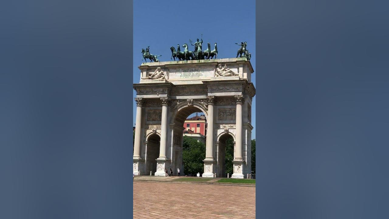 Arco della Pace, Mailand - YouTube