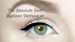 HOW TO APPLY EYELINER LIKE A PRO! NO MORE GAPS!