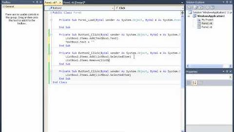 VB.Net - ListBox Kullanımı