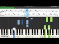 Tyler the creator  earfquake intro  piano tutorial and cover sheets  midi