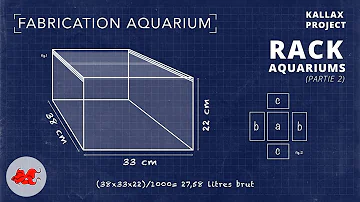 Quelle Epaisseur pour le verre d'un aquarium ?