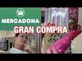 GRAN COMPRA EN MERCADONA // GASTAMOS 215 EUROS