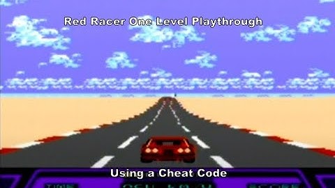 Rad Racer One Level Playthrough using a Nes Cheat Code :D #Nintendo #Nes #CheatCodes #Gaming #Sub