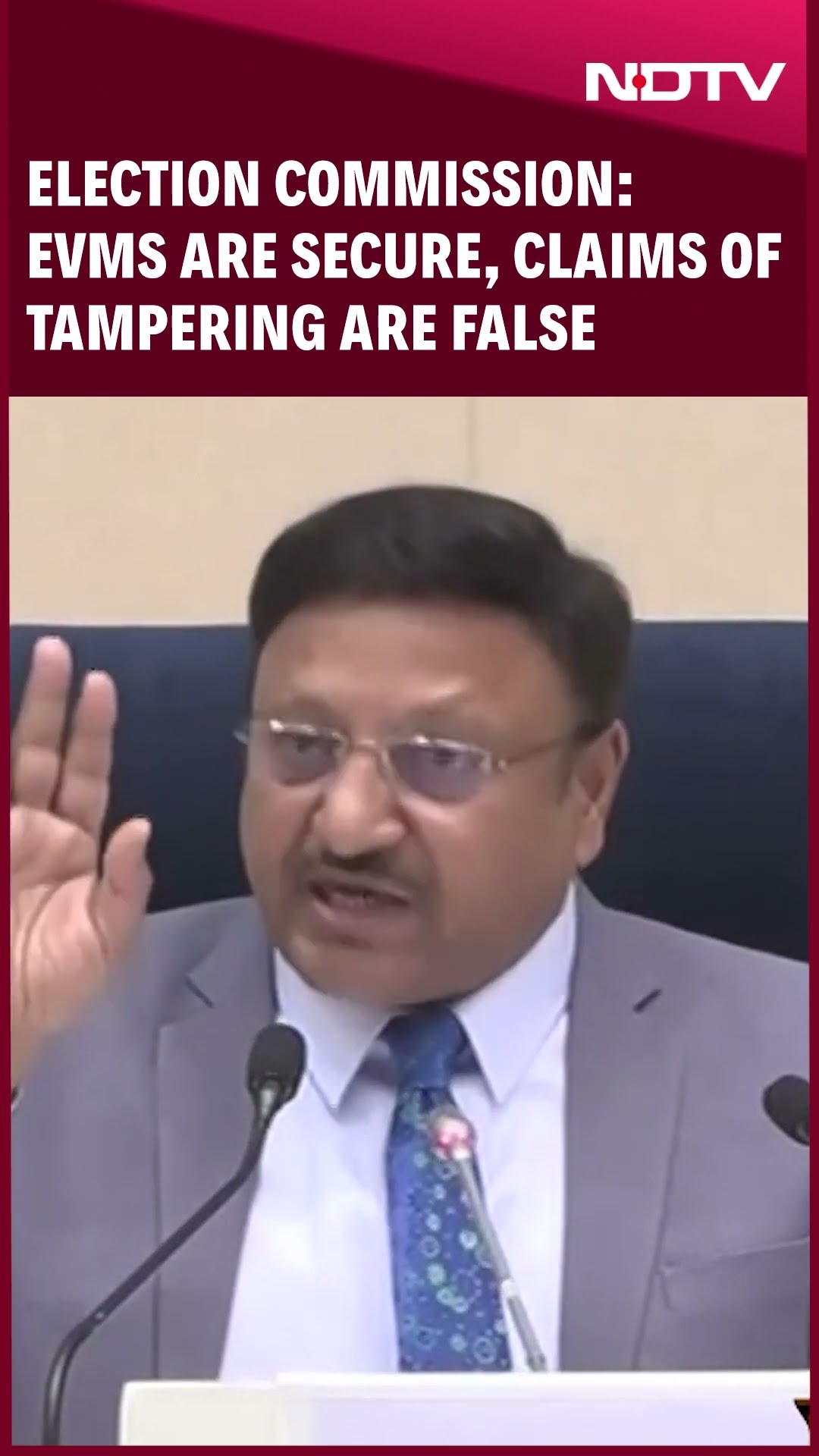 Delhi Elections | Election Commission: EVMs Are Secure, Claims of Tampering Are False