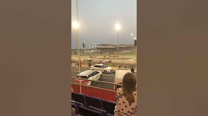 Bahrain F2 Feature Race Start From Turn 1 Grandstand!