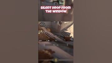NEW silent drop from the window #cs2 #cs2tricks