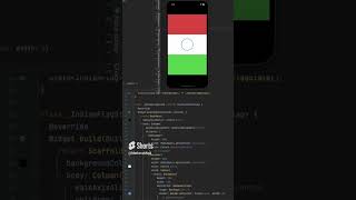 Indian Flag in Flutter app  #flutter #indianflag #shorts #mobileapp screenshot 1