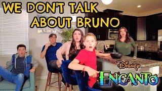 Vignette de la vidéo "FAMILY SINGS “We Don't Talk About Bruno” - From Disney’s Encanto (Cover by @SharpeFamilySingers)✨"