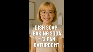 Dish Soap Baking Soda Clean The Entire Bathroom?