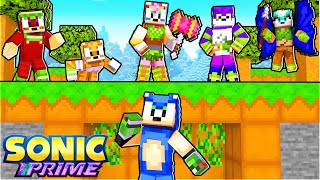 SONIC PRIME Minecraft: BOSCAGE MAZE MANHUNT! [4]