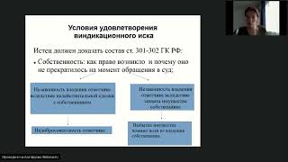 &quot;2 модели виндикации&quot; отрывок лекция Марии Ероховой в М-Логос