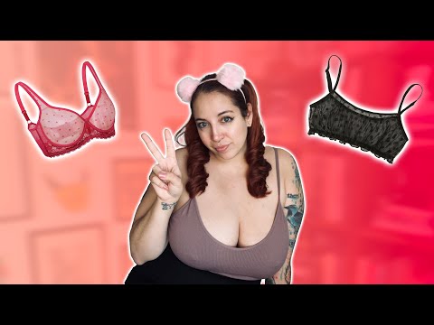 4K TRANSPARENT Lingerie Try-on with Mirror View!! | gatanyx try on | *curvy*