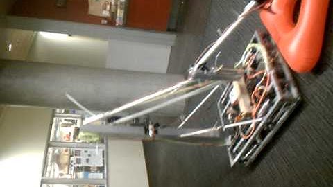 FRC488 2011 robot, first full tests.