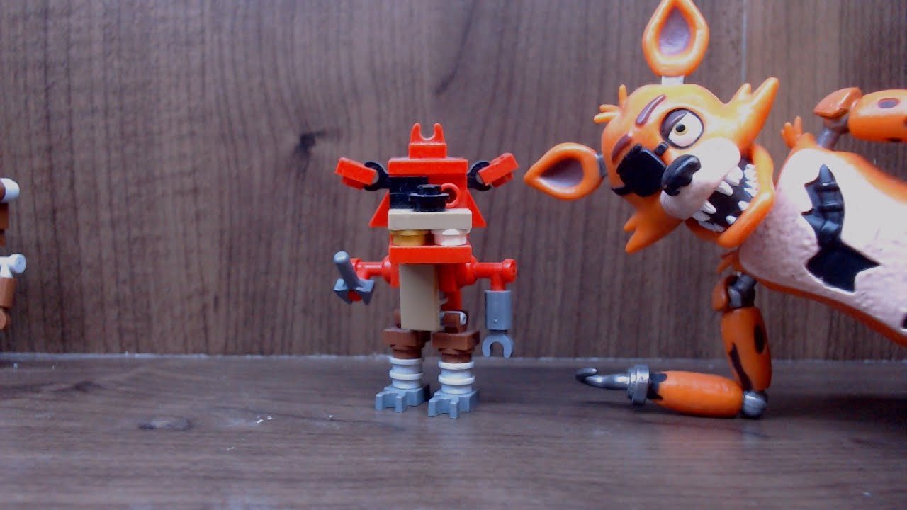 I MADE FOXY THE FOX😱😱 FROM FNAF MOVIE TEASER (PLASTILINA TUTORIAL) 