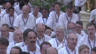 EUROPEAN CHOIR in Puttaparthi with Sathya Sai Baba