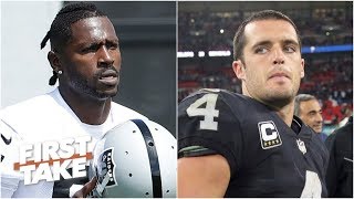 Ryan clark proclaims that antonio brown being out with a foot injury
is not only bad for the oakland raiders as whole, it derek carr.
beli...