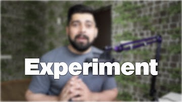 An Experiment