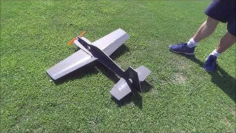 DollarTree Foam Board Extra 330 first flight