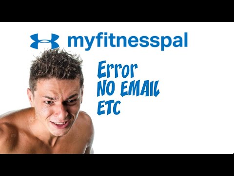 my fitness pal no me deja registrarme / myfitnesspal error / myfitnesspal login error