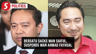 Bersatu Sacks Five Including Wan Saiful, Suspends Wan Ahmad Fayhsal